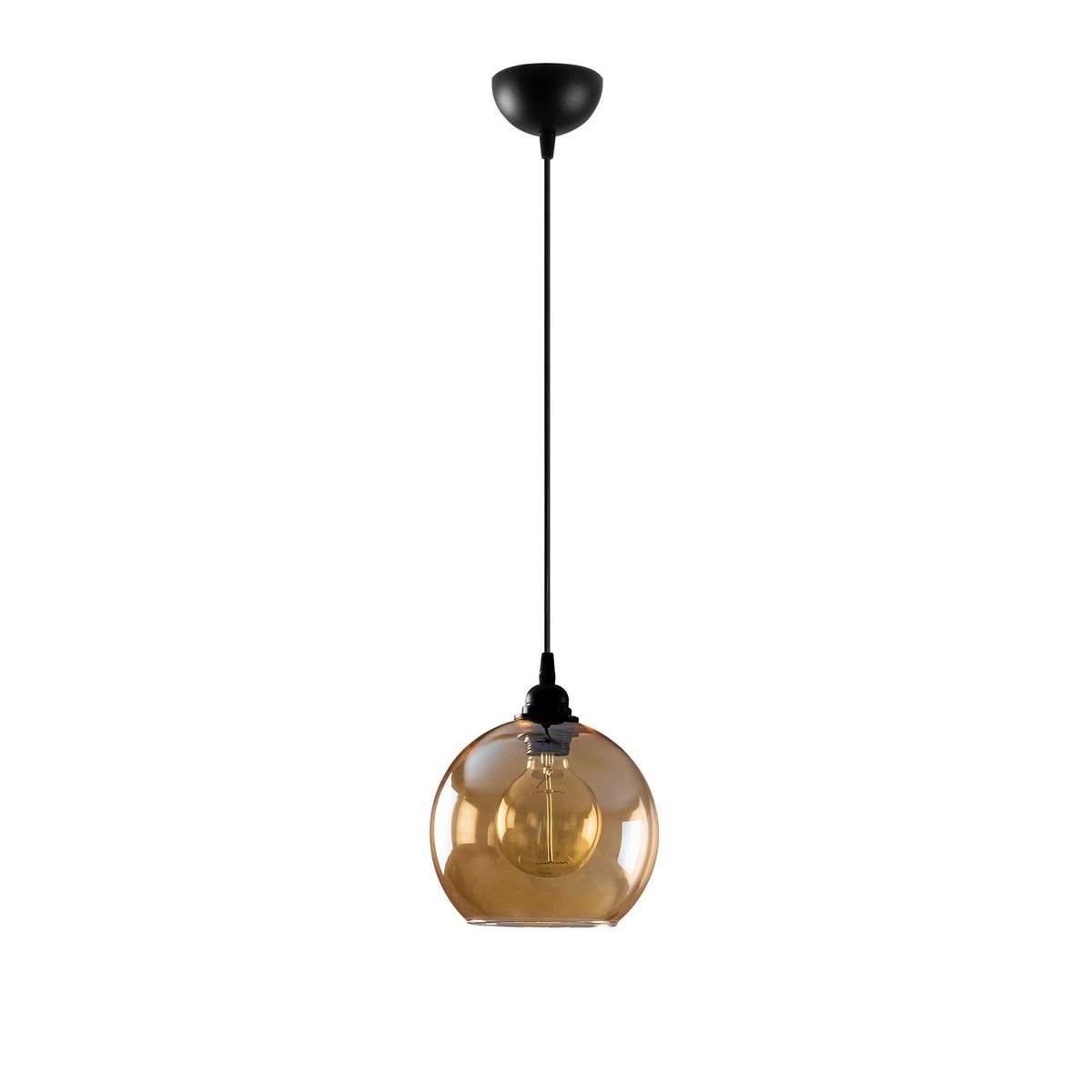 Závěsný lustr Gold 020, zlatá