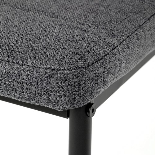 Jedálenský set Mramor s keramickou doskou a 4stoličkami, sivá