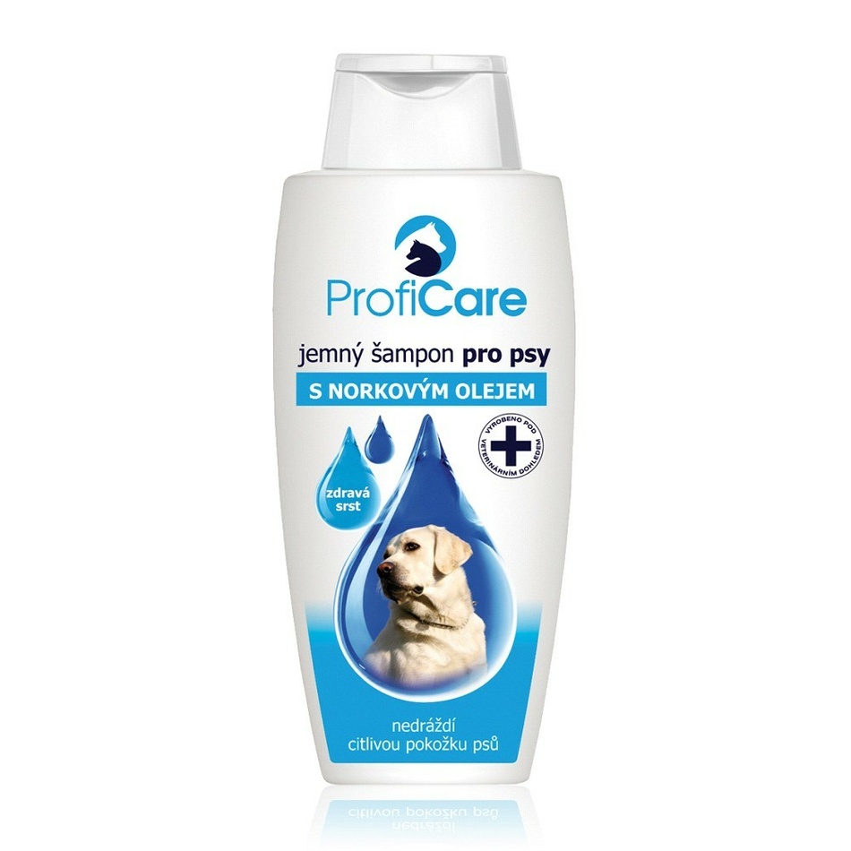Proficare Kímélő sampon kutyáknak nercolajjal ,300 ml akciós termékkép 1