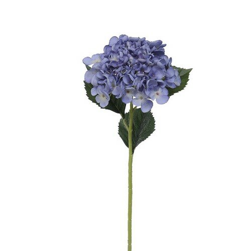 Umělá hortenzie, v. 52 cm, modrá