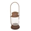 Металевий ліхтар зі склом Rustik, 11 x 34 x 11 см