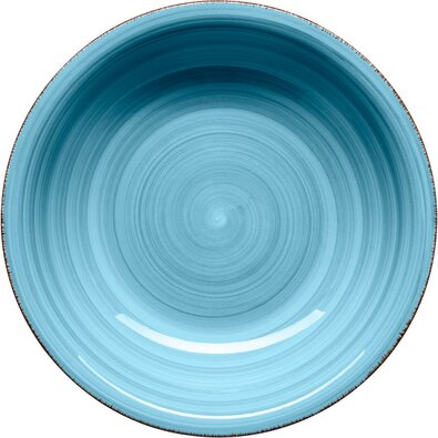 Mäser Ceramiczny talerz głęboki Bel Tempo 21,5 cm, niebieski