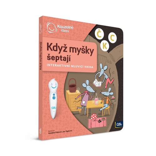 Kouzelné čtení Kniha Keď myšky šeptajú