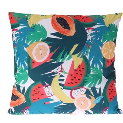 Pernă Papaya alb, 45 x 45 cm