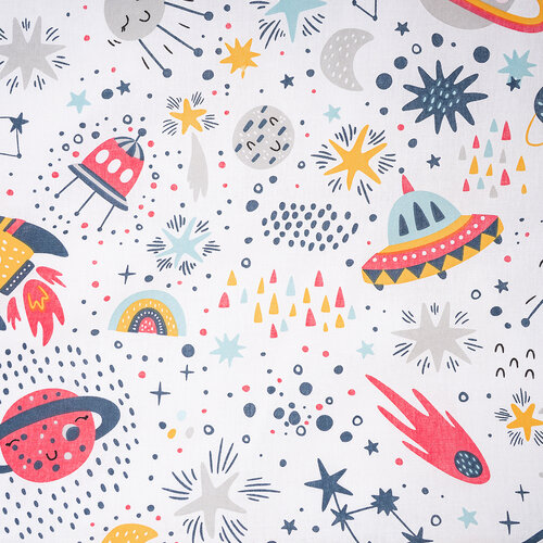 4Home Cosmic Adventure bombažna posteljnina za otroške postelje, 100 x 135 cm, 40 x 60 cm