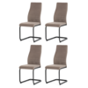 Set de scaune de sufragerie DCL-X7018 CAP2, 4 buc