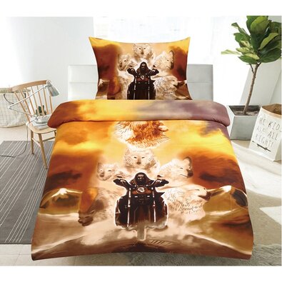 Obliečky Wild 3D, 140 x 200 cm, 70 x 90 cm