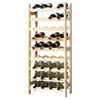 Kesper 69360 Weinregal 36 Flaschen Kiefer, 120 x 51 x 27 cm