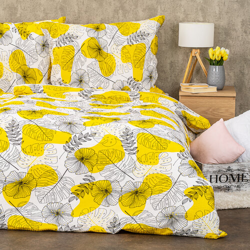 4Home Крепова постільна білизна Floral fantasy, 140 x 220 см, 70 x 90 см