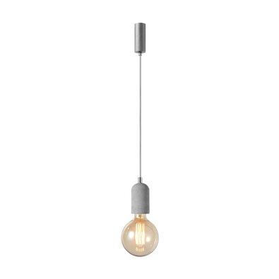 Azzardo AZ2384 lampa wisząca Volta, E27, 1x 40 W, szary