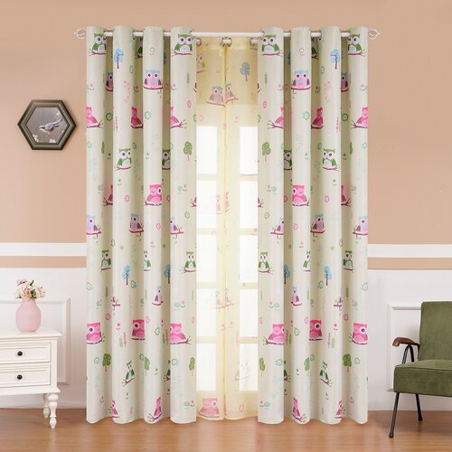 4Home Kindergardine Owl, 150 x 250 cm