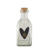 Sticlă Bohemia Gifts  Heart, 250 ml