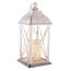 Felinar cu lumânare LED Winter, 30,5 x 14 cm,lumină albă caldă, plastic