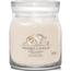 Yankee Candle Signature Warm Cashmere  illatos gyertya közepes üvegben, 368 g