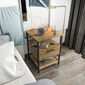 Nachttisch Alba Black