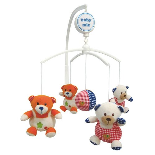 Baby Mix Karuzela nad łóżeczko Misiaki, średnica 36 cm