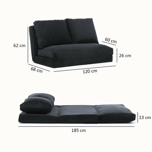 Sofa rozkładana Taida Patchwork