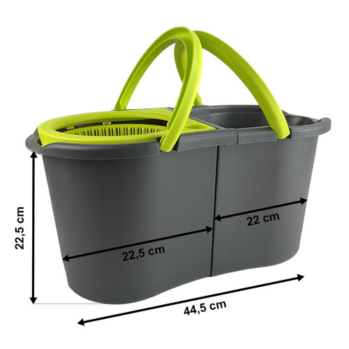Set Mop rotativ 4Home Rapid Clean Twin