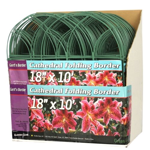 Gărduleț de grădină verde, 3 m