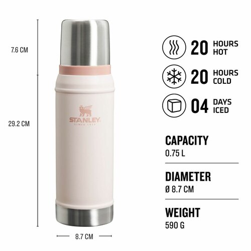 Stanley Thermos Legendary Classic 750 ml RoseQuartz