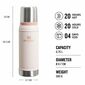 Stanley Thermos Legendary Classic 750 ml RoseQuartz