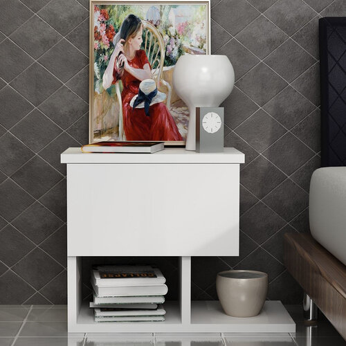 Nachttisch Yasso White