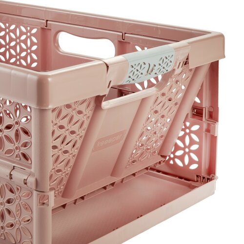 Keeeper Összecsukható doboz Lea 32 l Nordic Pink