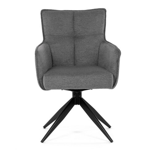 Set de scaune de sufragerie cu mecanism deîntoarcere DCH-P3170 GREY2, 2 buc.