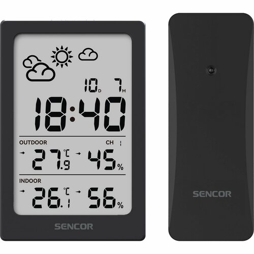 Sencor SWS 2300 B meteostanice, černá
