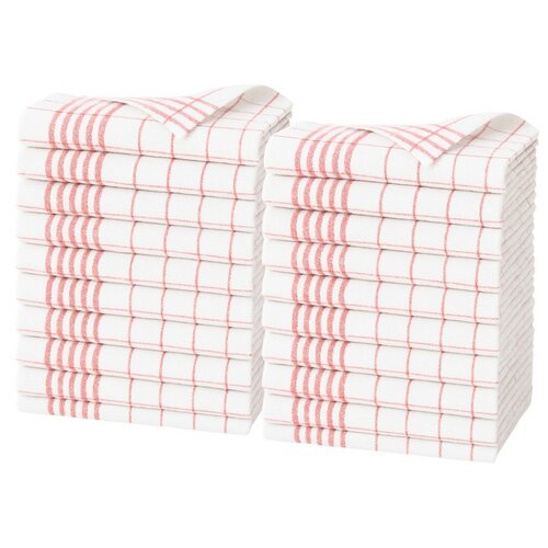 ARÔME HOME Küchentuch Rot, 50 x 70 cm, 20er-Set