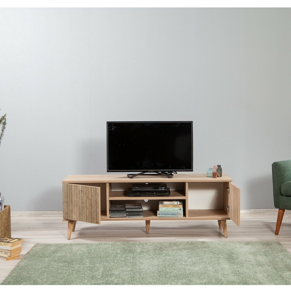 Televízny stolík Truva Sonoma Oak