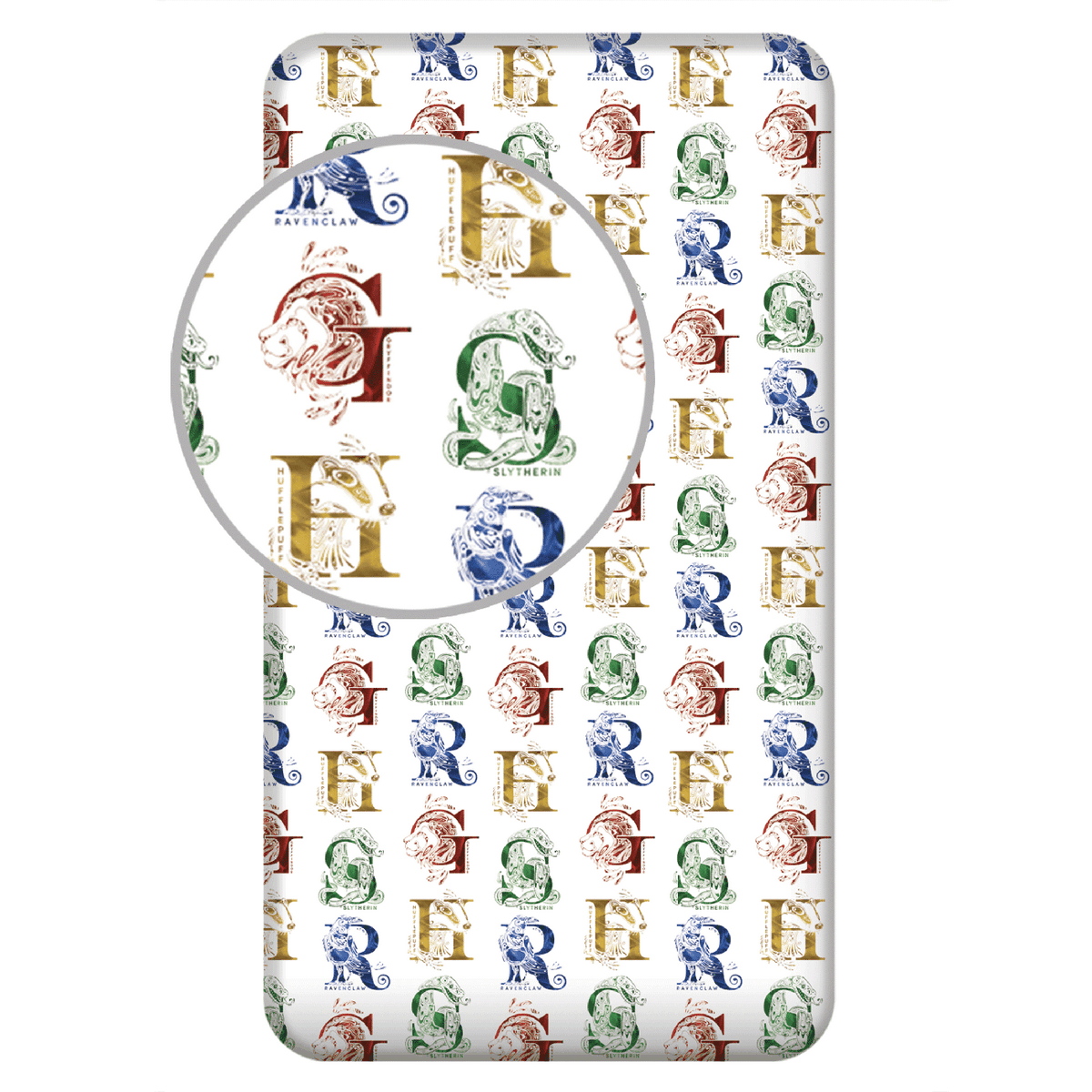 Jerry Fabrics Prześcieradło Harry Potter HP078, 90x 200 cm