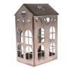 Metallkerzenhalter „Rustik House“, 12,2 × 20,5 × 10,6 cm
