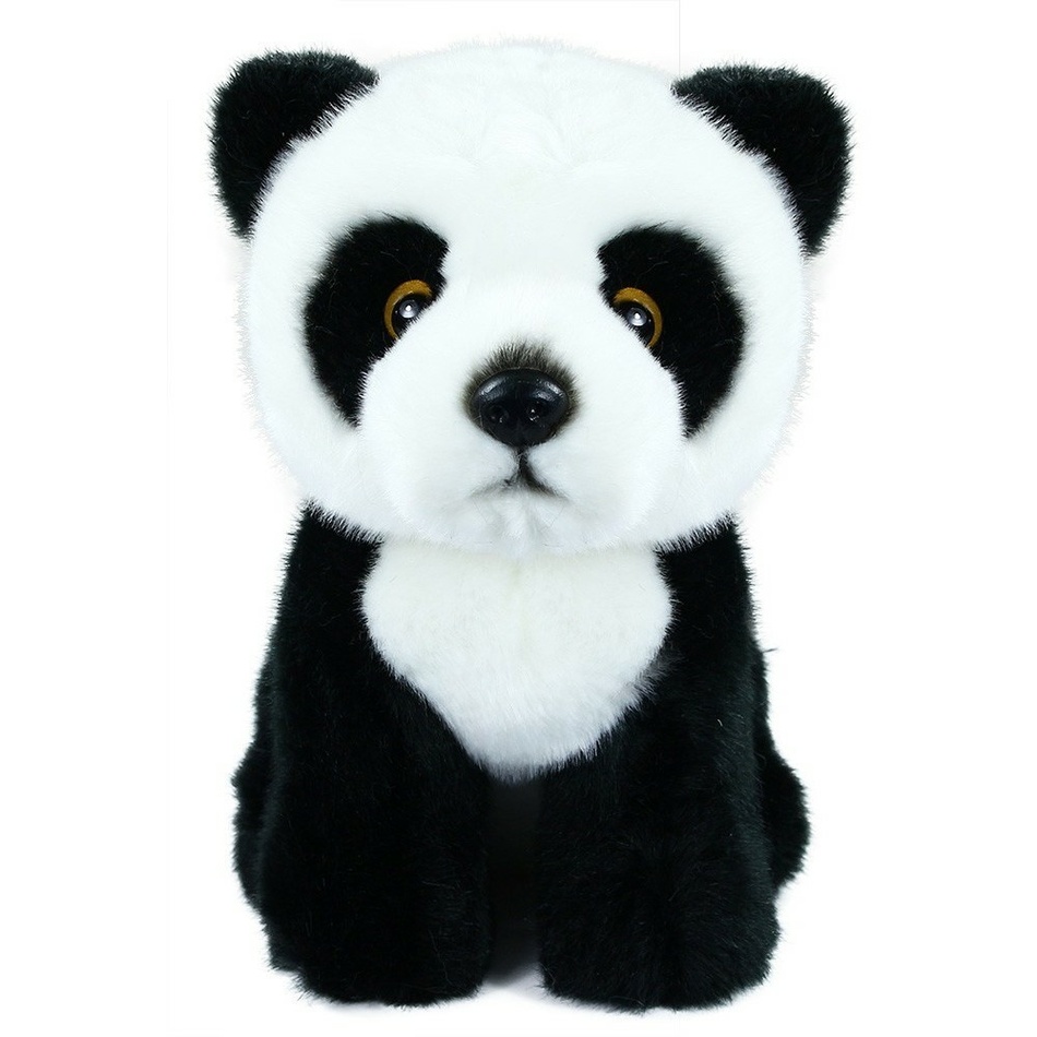 Obrázok Rappa Plyšová panda sediaca, 18 cm
					
				