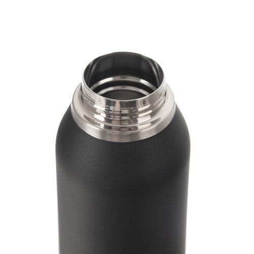 Orion Termoska KVĚT 600 ml, črna