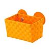 Wenko košík s přísavkami oranžová