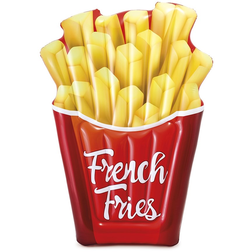 Intex Nafukovací plavák French fries, 175 cm