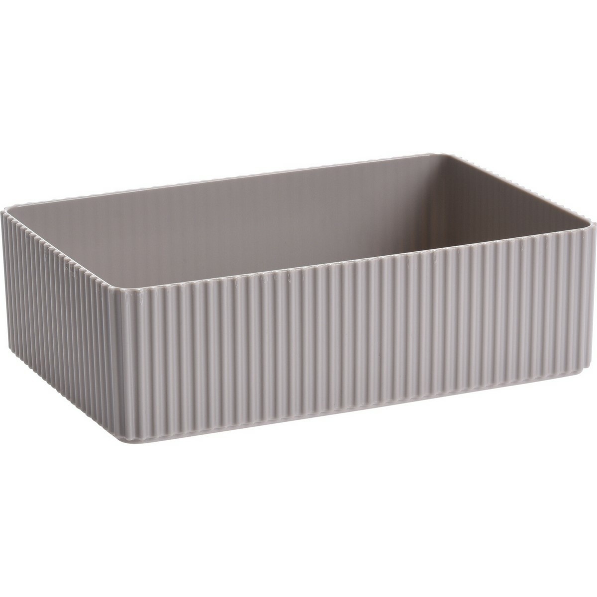 Stripe kozmetikai szervező barna, 21 x 6 x 14 cm, barna