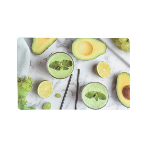 Suport farfurie Avocado 2, 43,5 28,5 cm , set de 4 buc.