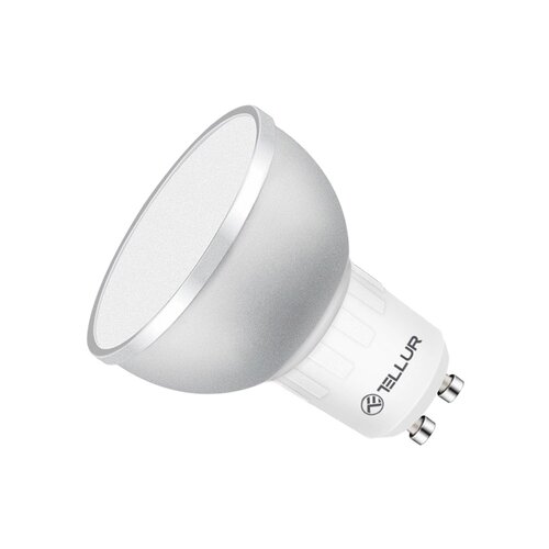 Bec Tellur WiFi Smart LED GU10, 5 W, albă caldă