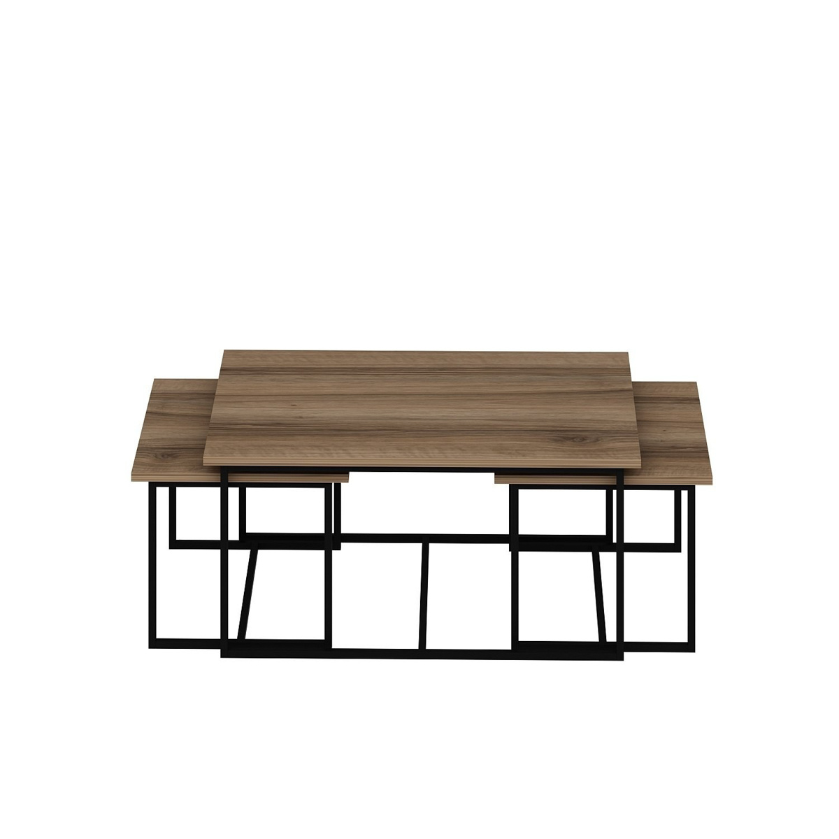 Levada Walnut kisasztal szett, 3 db termék 2. képe