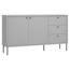 Comoda ARIS 2D3S, gri