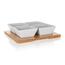 Set boluri de servit Banquet BRILLANTE Bamboo, 40 x 9,5 x 4 cm