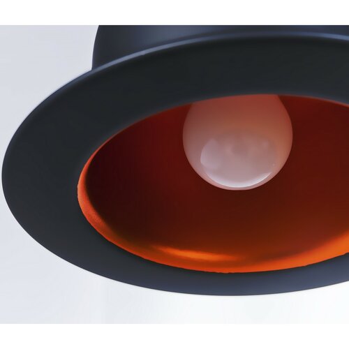 Azzardo AZ0297 závěsné svítidlo Capello, pr. 25 cm, E27, 1x 60W, černá