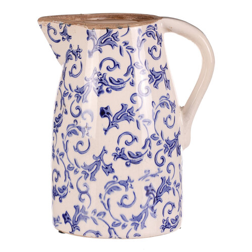 Ceramiczny dzban w stylu retro, 20 x 16 x 24 cm