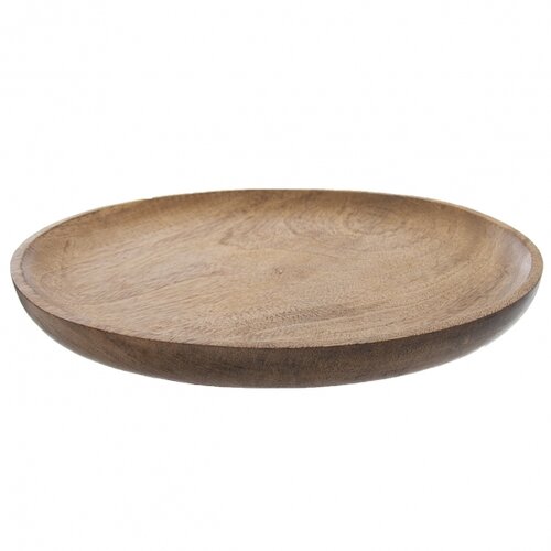 Orion Lesena okrogla pladenj MANGO, 30 cm