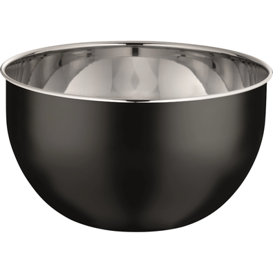 Kela Schüssel Edda, Edelstahl, schwarz, 24 cm