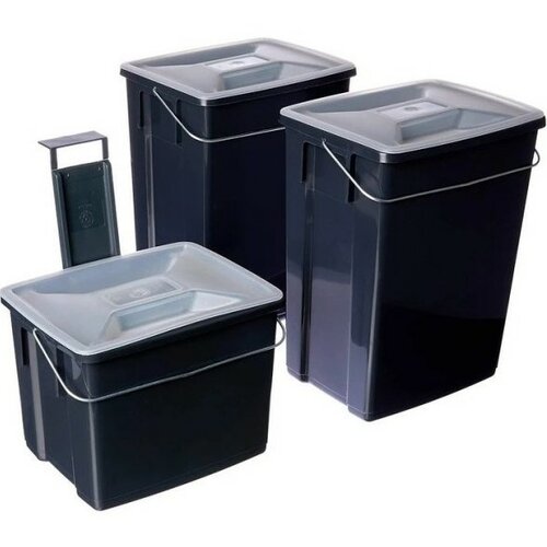 Set de reciclare Curver Biobox 2x10 l + 6 l