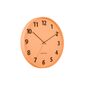 Karlsson 5920LO dizajnové nástenné hodiny 40 cm, soft orange