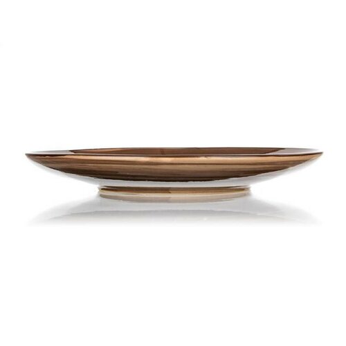 Banquet desert plate PALAS, 21,5 cm, rjava